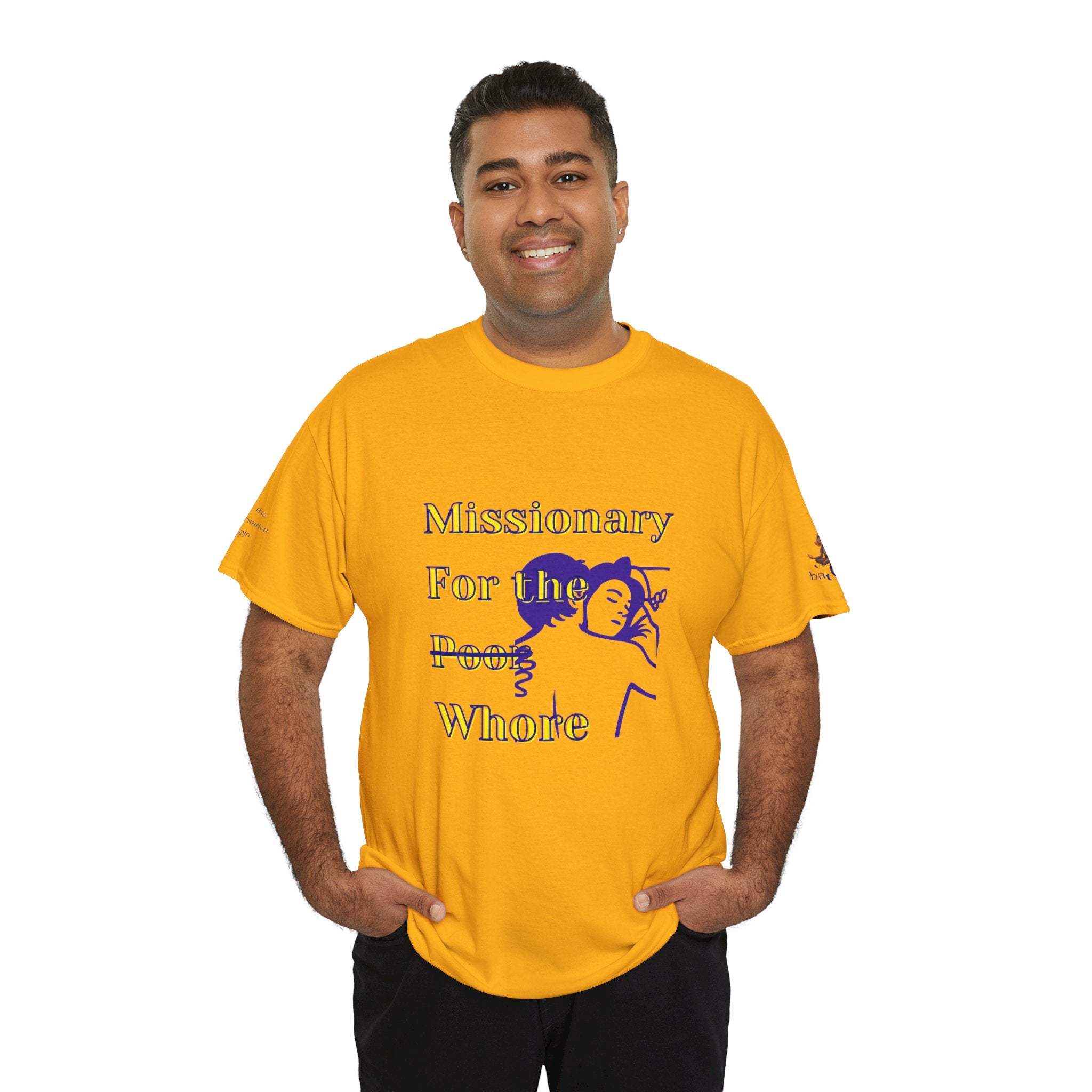 Unisex Heavy Cotton Tee.Missionary