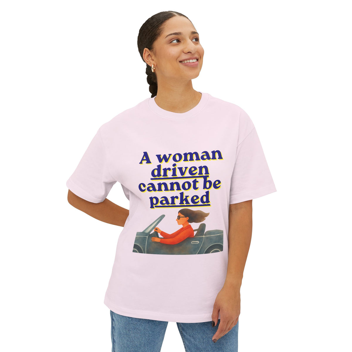 Unisex Oversized Boxy Tee.Drive