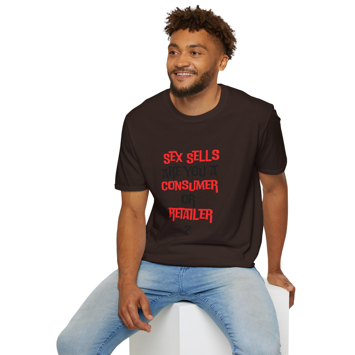Unisex Softstyle T-Shirt.Redsex