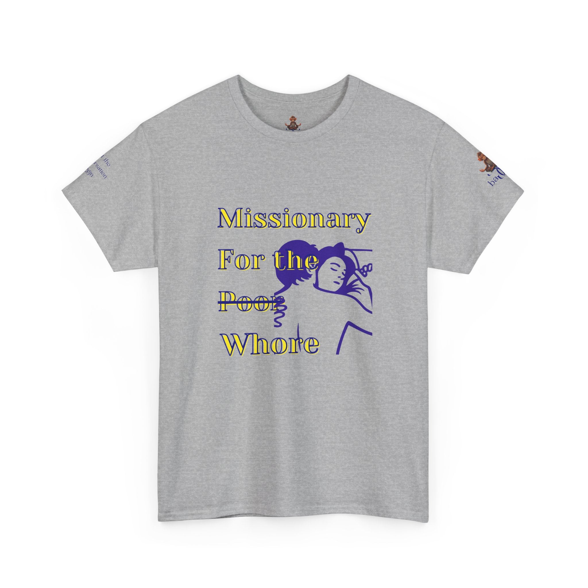 Unisex Heavy Cotton Tee.Missionary